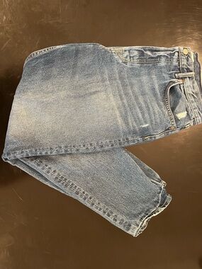 GRLFRND Women's Light Blue Straight Leg Jeans
